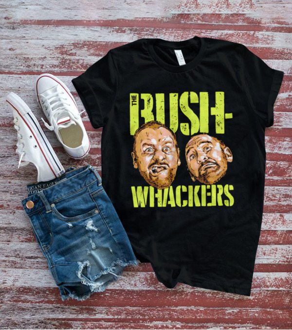The Bushwhackers Wrestling Legends Bold Retro Faces T-Shirt