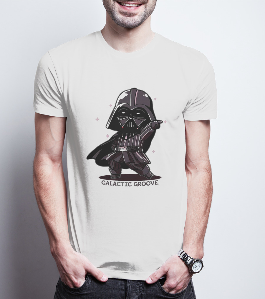 Galactic Groove Dancing Vader Disco Star Wars T-Shirt