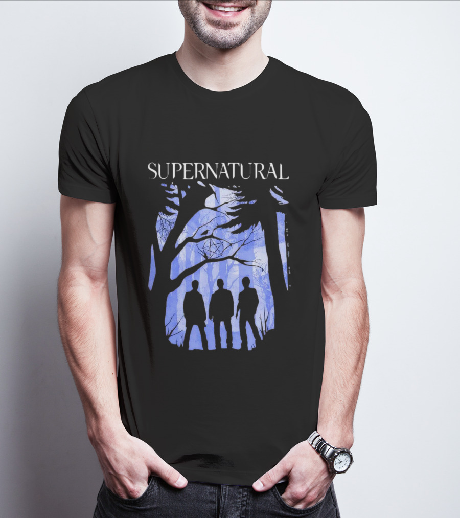 Supernatural Forest Silhouettes Trio T-Shirt