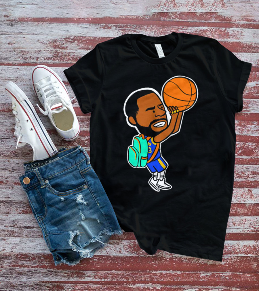 Dray Backpack Basketball Player Cartoon T-Shirt