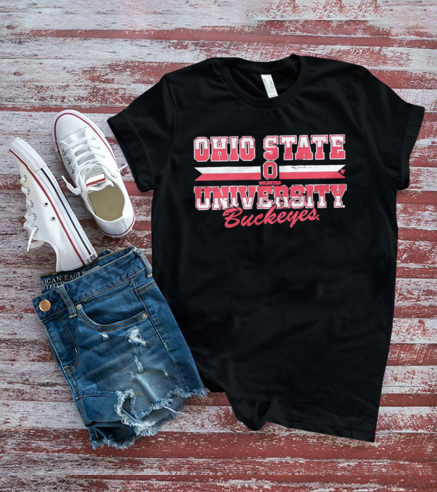 Ohio State University Buckeyes Throwback T-Shirt