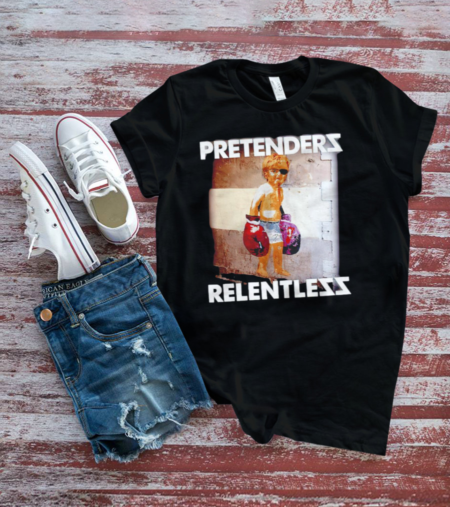 Pretenders Relentless Child Boxer Graffiti Urban T-Shirt