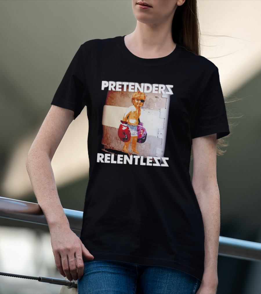 Pretenders Relentless Child Boxer Graffiti Urban T-Shirt