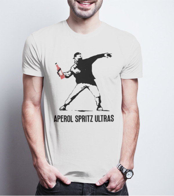 Aperol Spritz Ultras Streetwear Graffiti T-Shirt