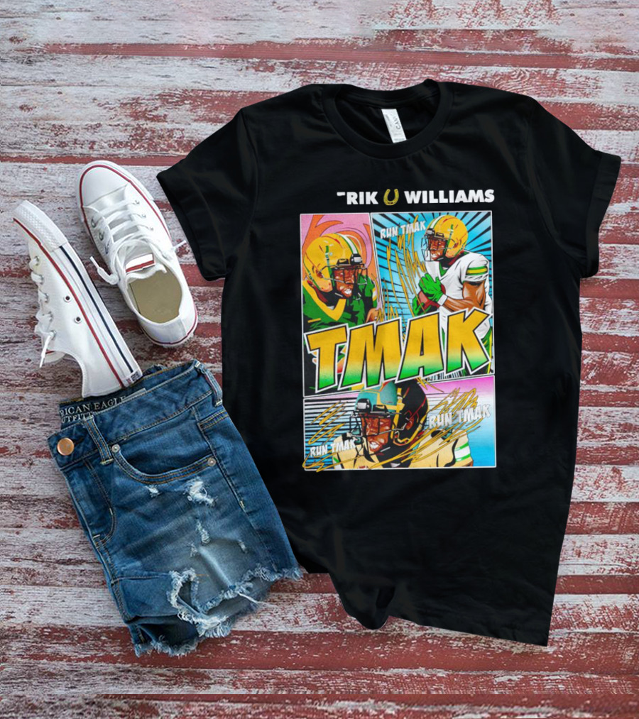 Tamerik Williams TMak Run Tmak North Dakota State Bison Football Comic T-Shirt