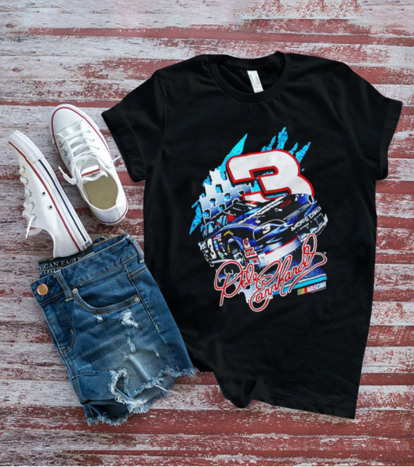 Dale Earnhardt Monte Carlo Nascar 3 Racing Car T-Shirt