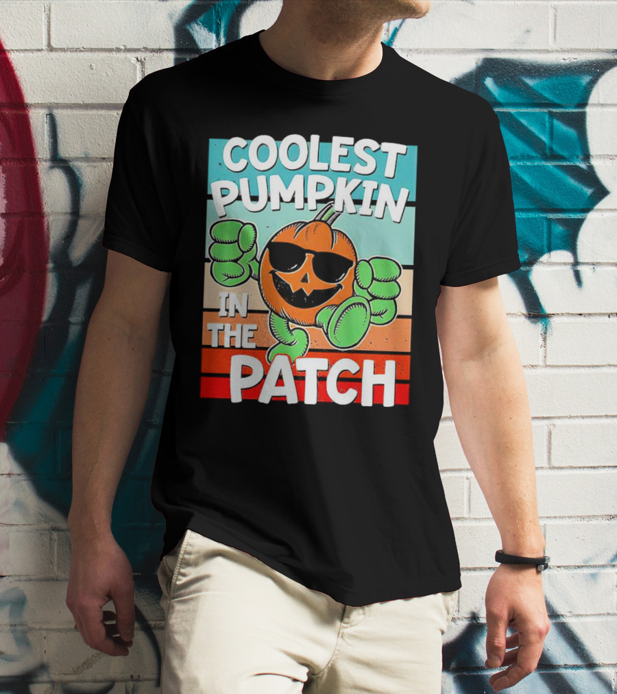 Coolest Pumpkin In The Patch Halloween T-Shirt