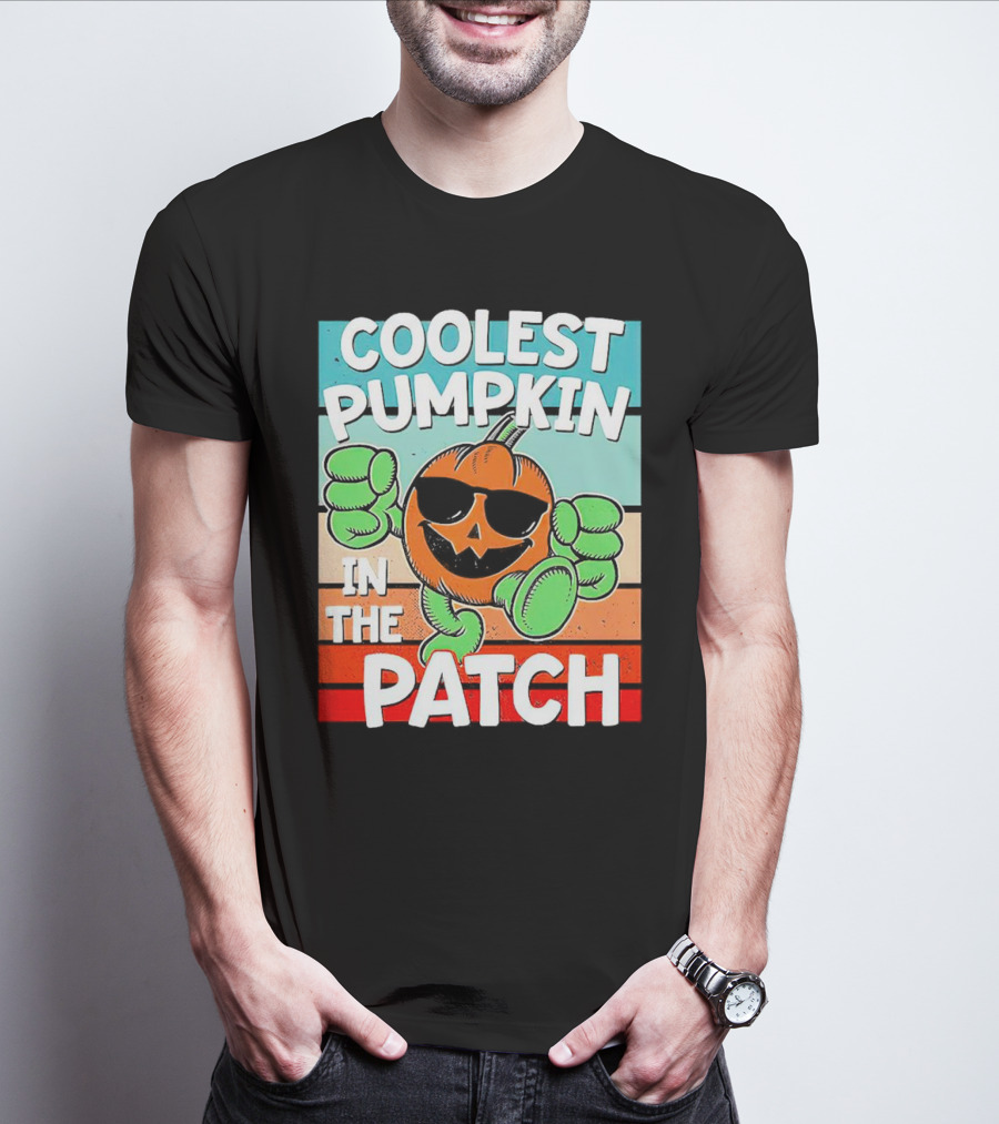 Coolest Pumpkin In The Patch Halloween T-Shirt