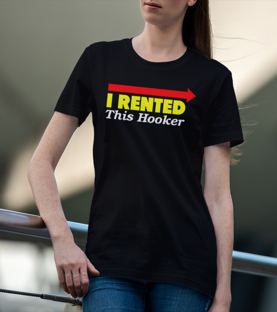 Danny McBride Kenny Powers I Rented This Hooker T-Shirt