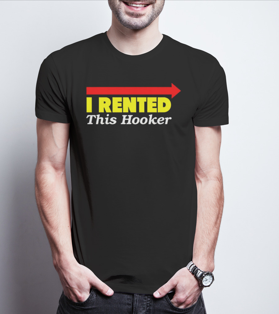 Danny McBride Kenny Powers I Rented This Hooker T-Shirt