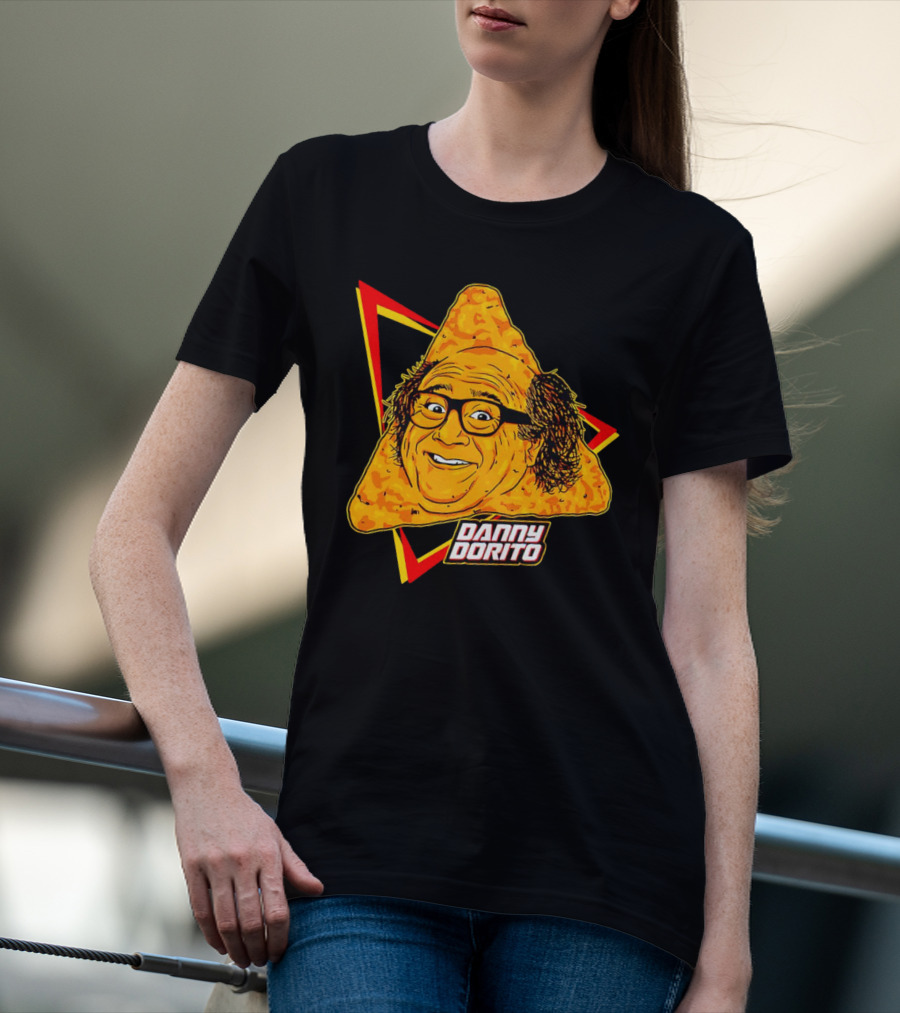 Danny Dorito Cheese Chip Face T-Shirt