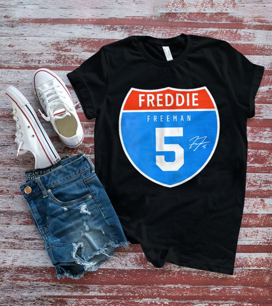 Freddie Freeman Interstate 5 Signature T-Shirt