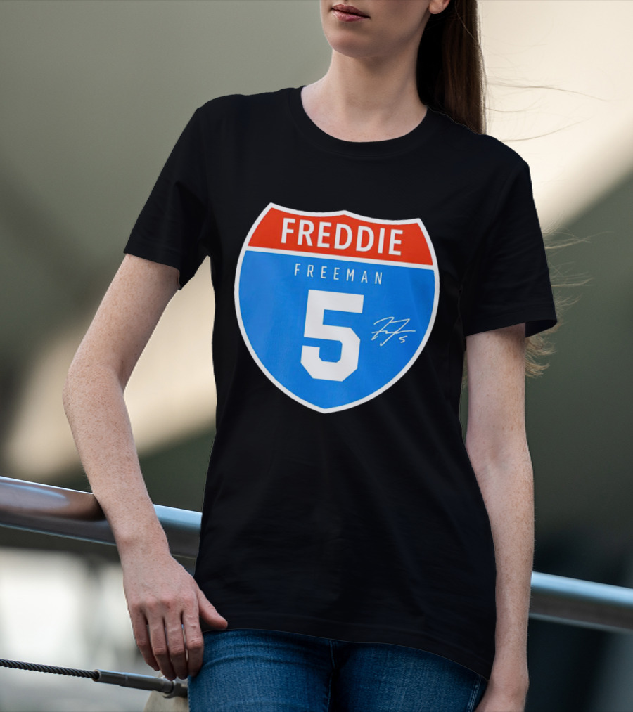 Freddie Freeman Interstate 5 Signature T-Shirt