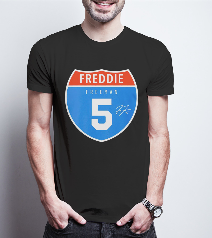 Freddie Freeman Interstate 5 Signature T-Shirt