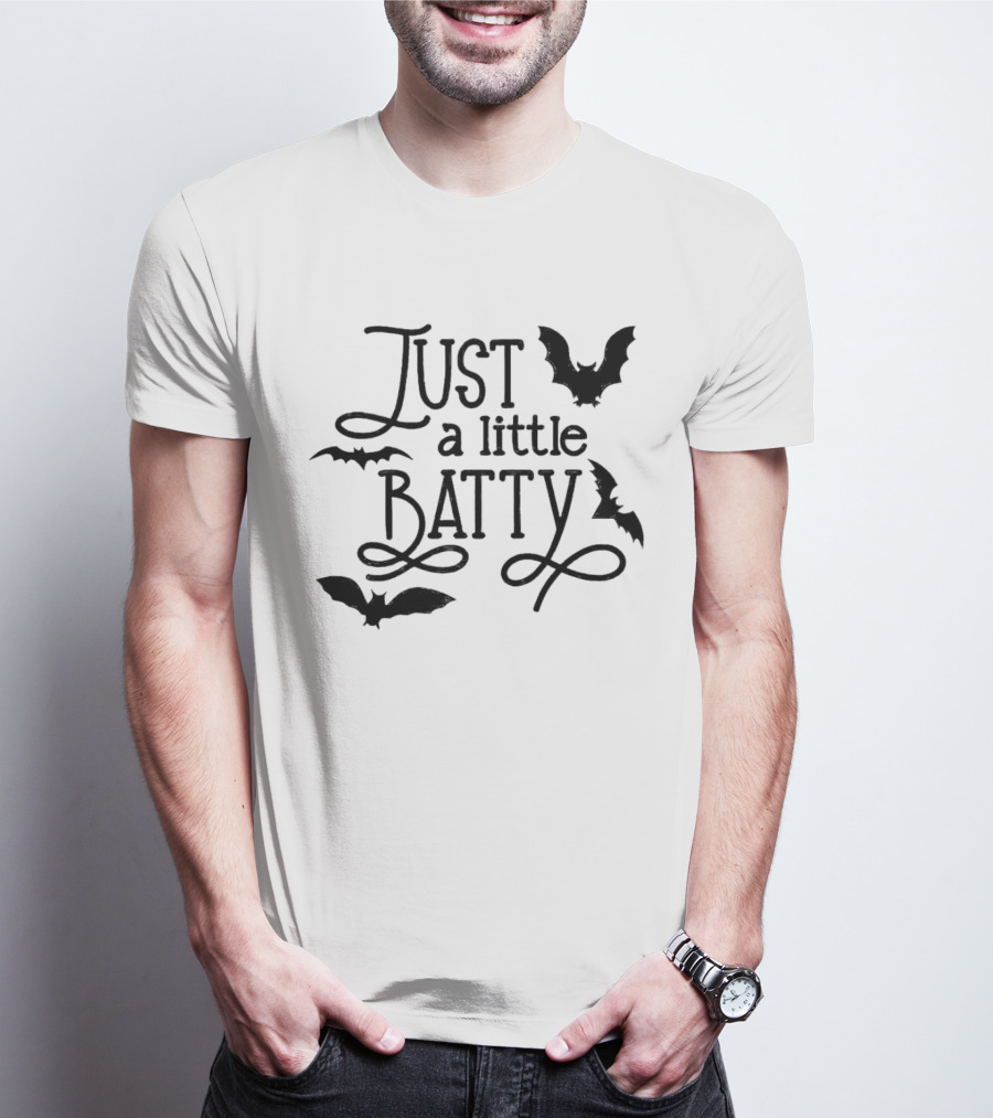 Just A Little Batty With Flying Bats T-Shirt