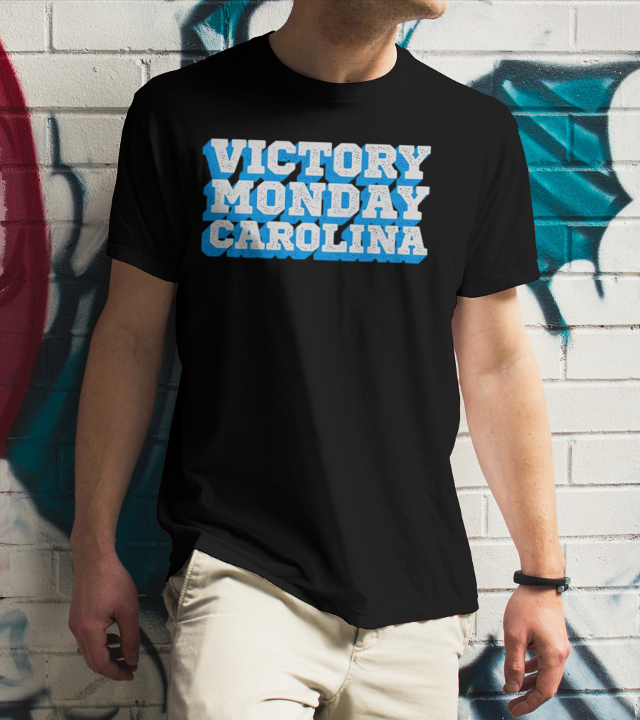 Victory Monday Carolina Sports Fan T-Shirt