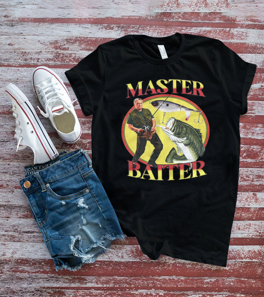 Master Baiter Fishing Humor Big Catch Lure T-Shirt