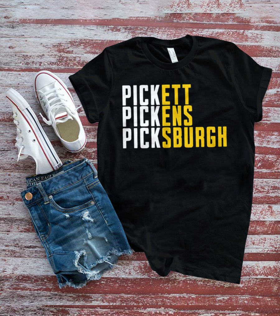 Pittsburgh Football Pickett Pickens Picksburgh Steelers Fan Gear T-Shirt