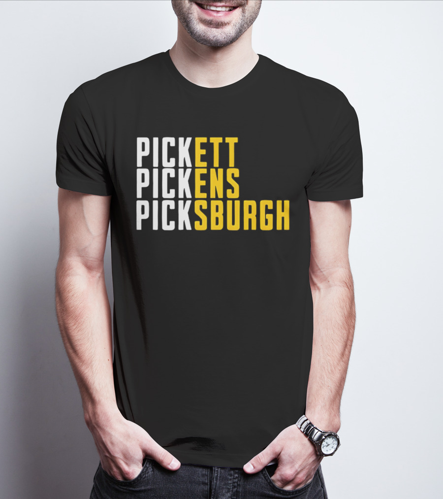 Pittsburgh Football Pickett Pickens Picksburgh Steelers Fan Gear T-Shirt