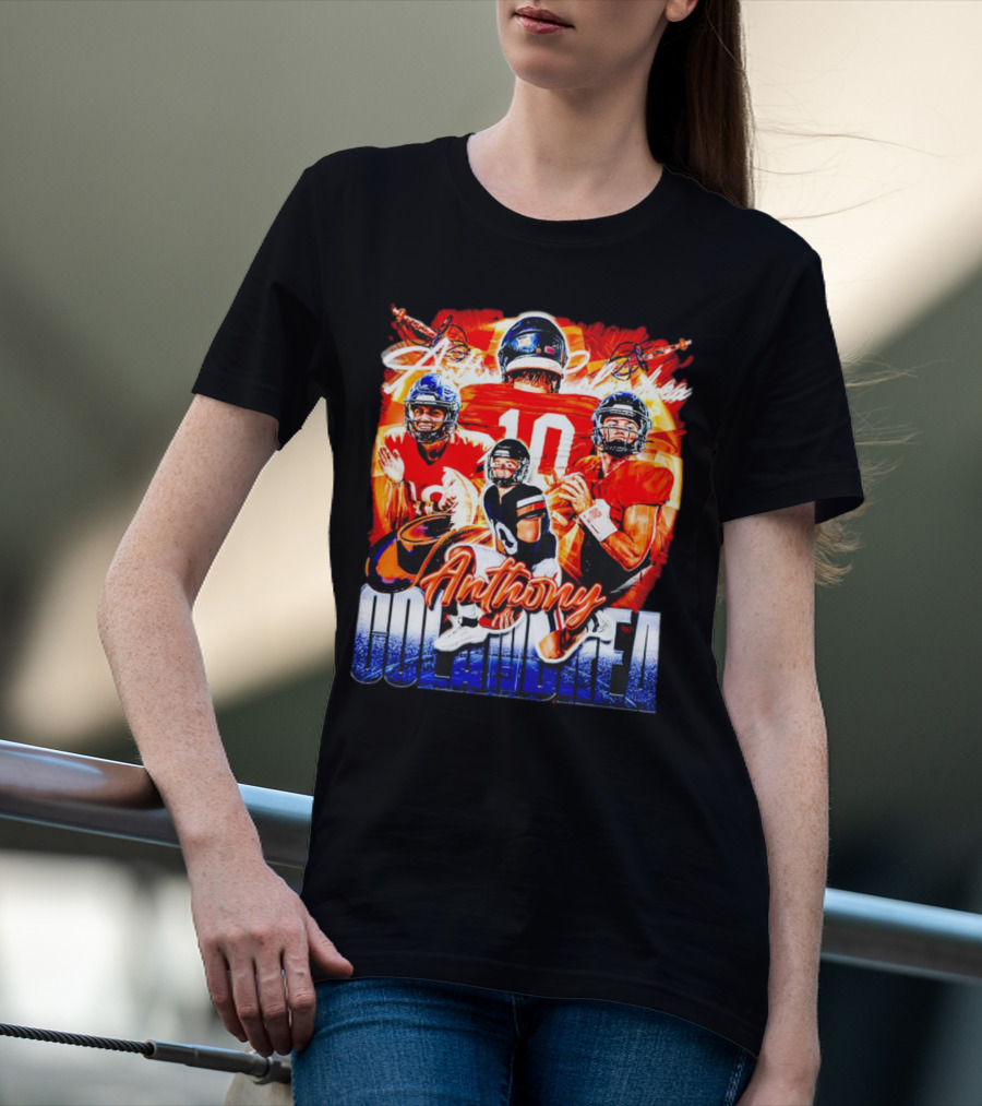 Anthony Colandrea Virginia Cavaliers Football Vintage Number 10 T-Shirt