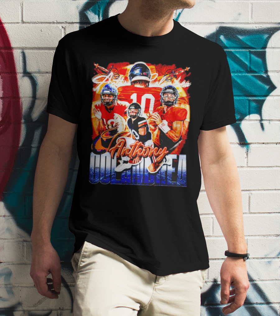 Anthony Colandrea Virginia Cavaliers Football Vintage Number 10 T-Shirt