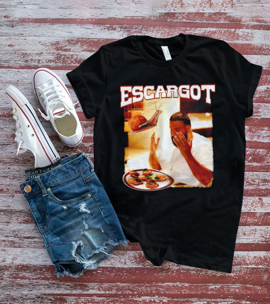Escargot DJ Khaled With Snail And Gourmet Dish T-Shirt