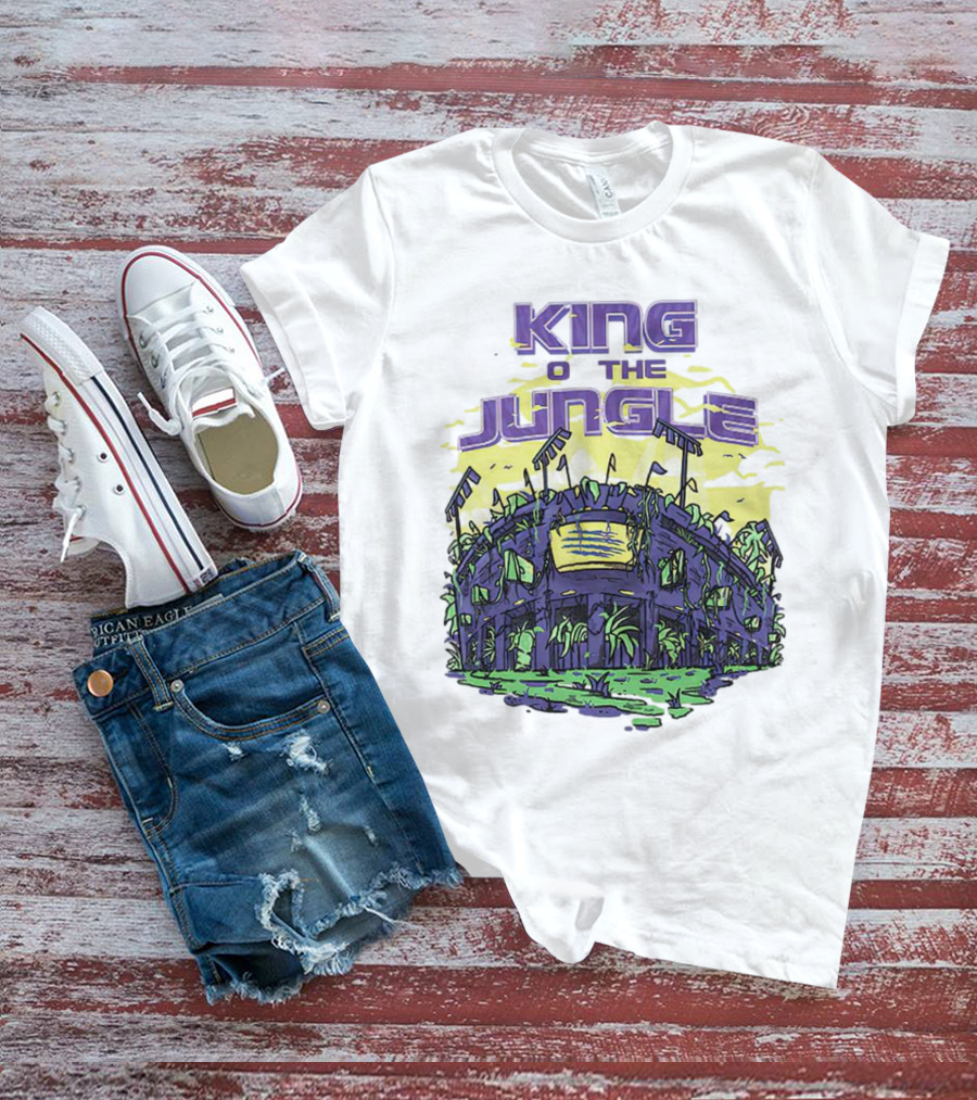 King Of The Jungle LSU Tigers Stadium T-Shirt