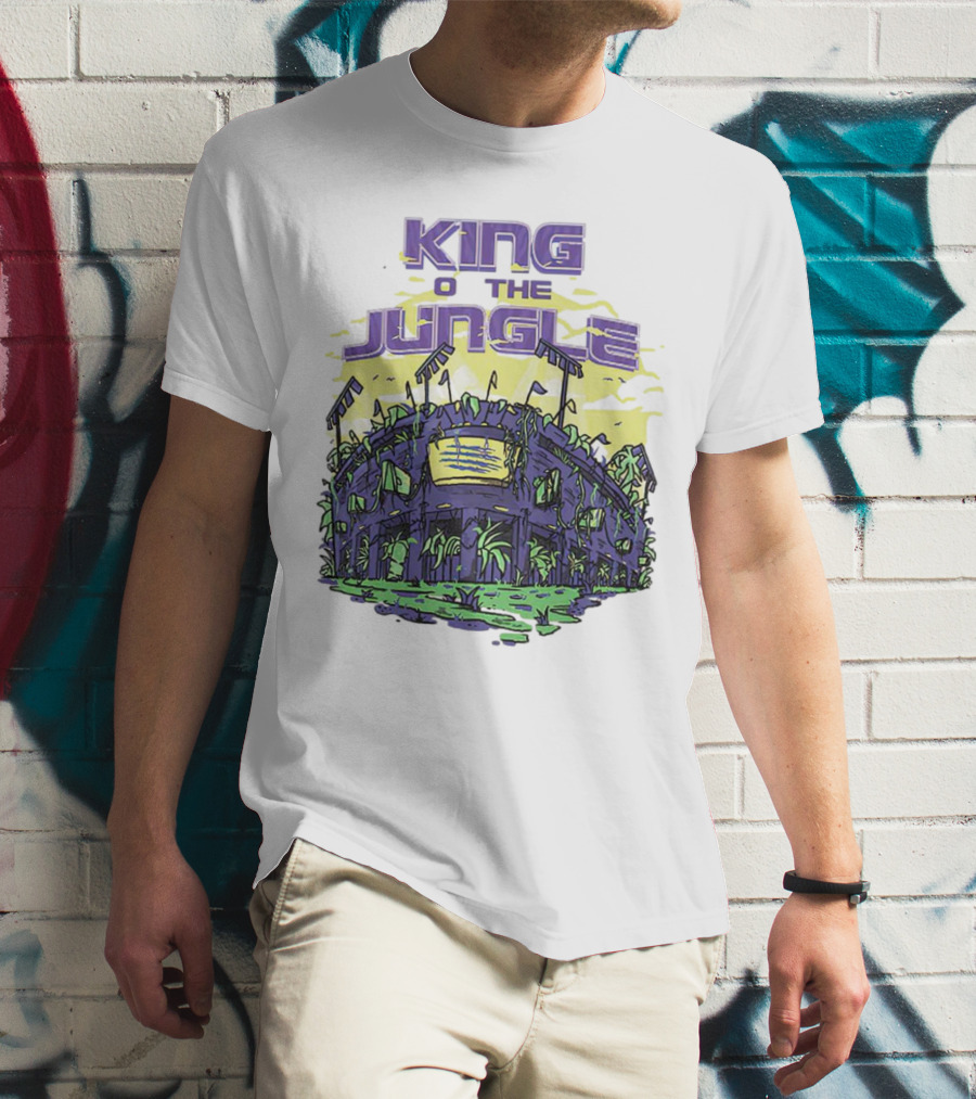King Of The Jungle LSU Tigers Stadium T-Shirt