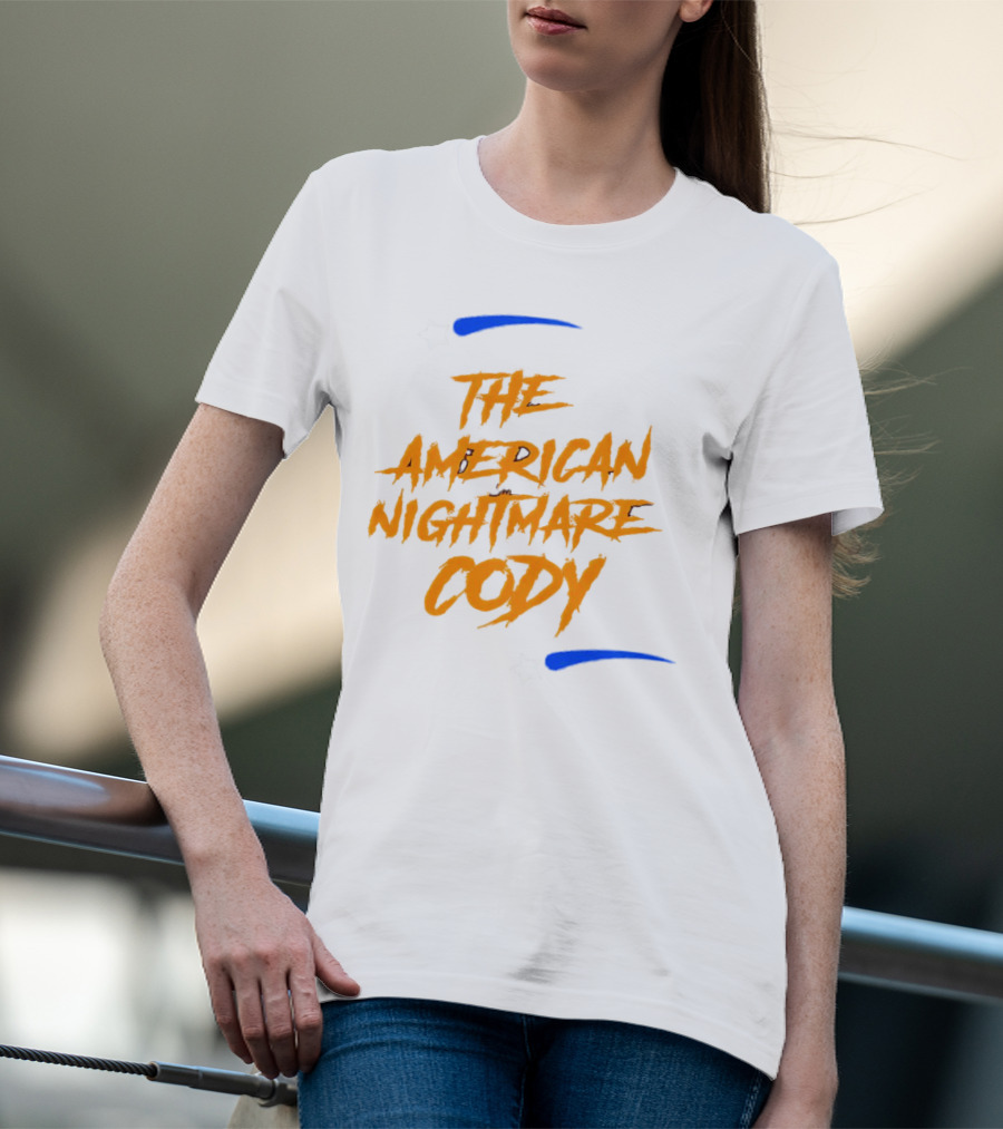 The American Nightmare Cody With Stars And Blue Streaks T-Shirt