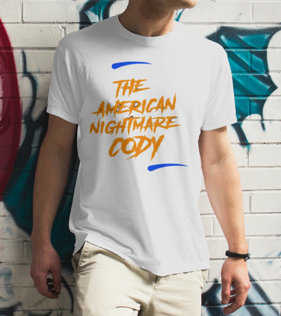 The American Nightmare Cody With Stars And Blue Streaks T-Shirt