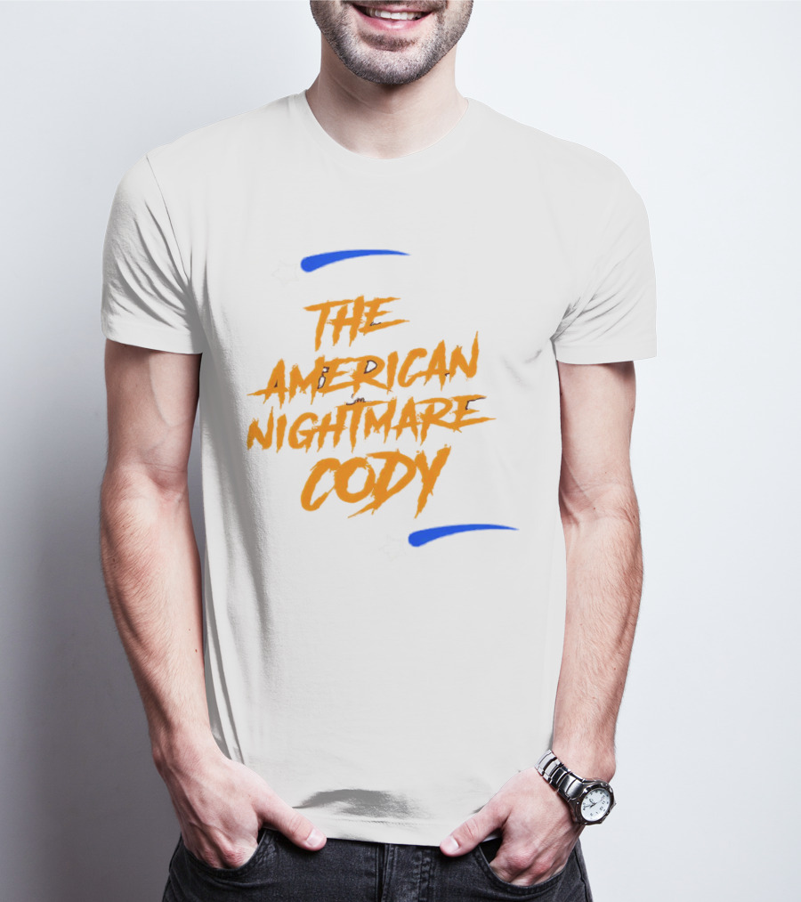 The American Nightmare Cody With Stars And Blue Streaks T-Shirt