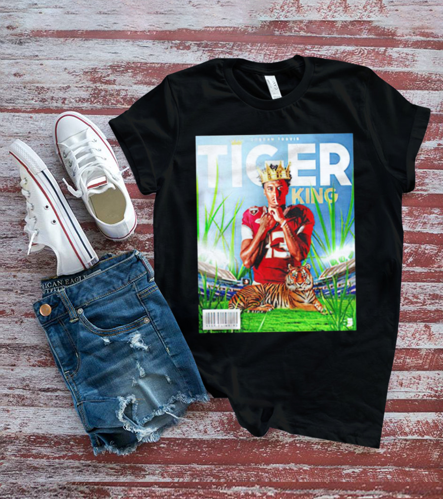 Jordan Travis Tiger King Florida State Seminoles Football Magazine Cover T-Shirt