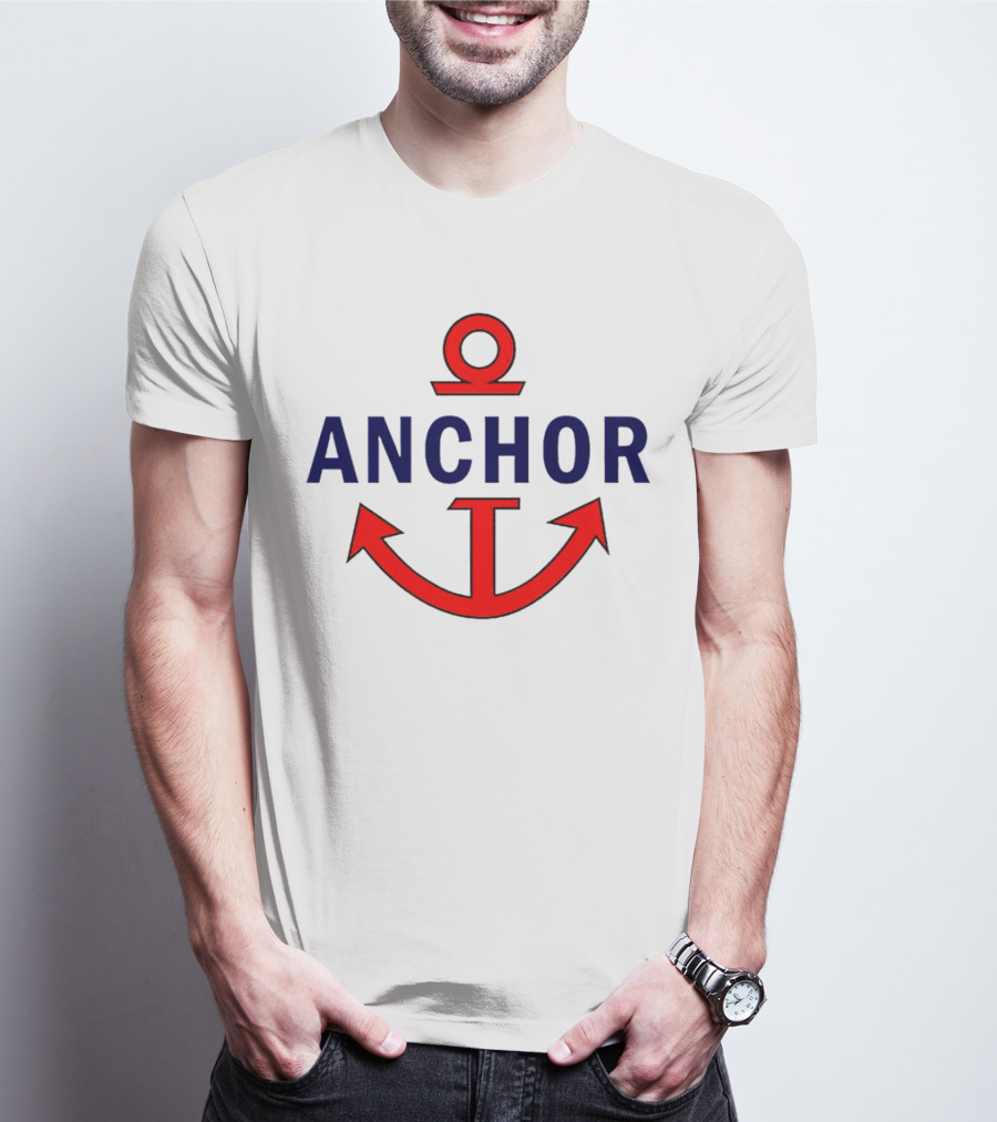One Piece Monkey D Luffy Anchor T-Shirt