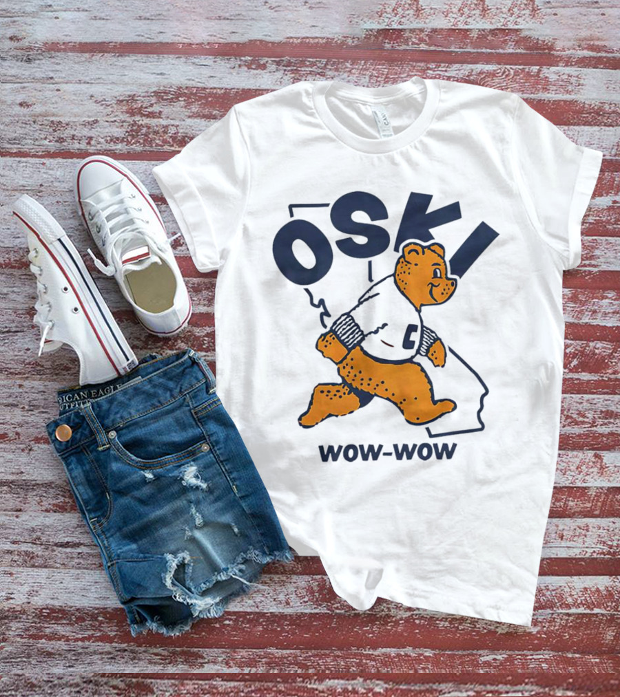 Oski Wow-Wow Funny Bear Vintage Cal Berkeley T-Shirt