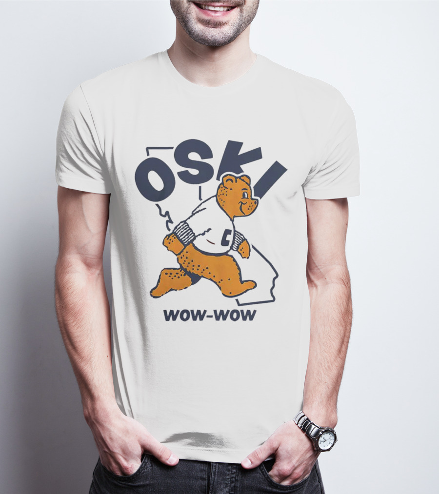 Oski Wow-Wow Funny Bear Vintage Cal Berkeley T-Shirt