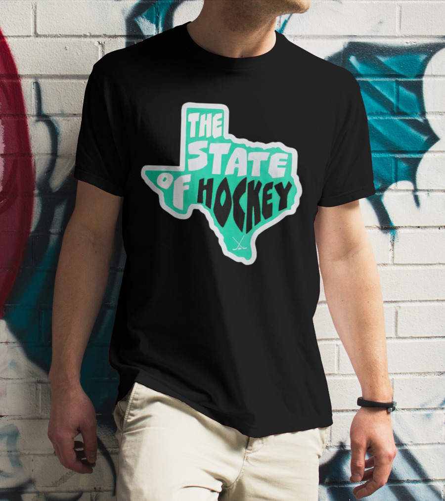 Texas The State Of Hockey T-Shirt