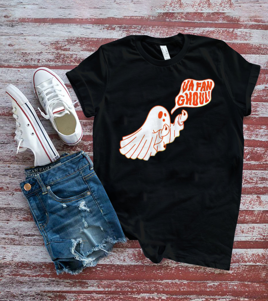 Va Fan Ghoul Halloween Ghost T-Shirt