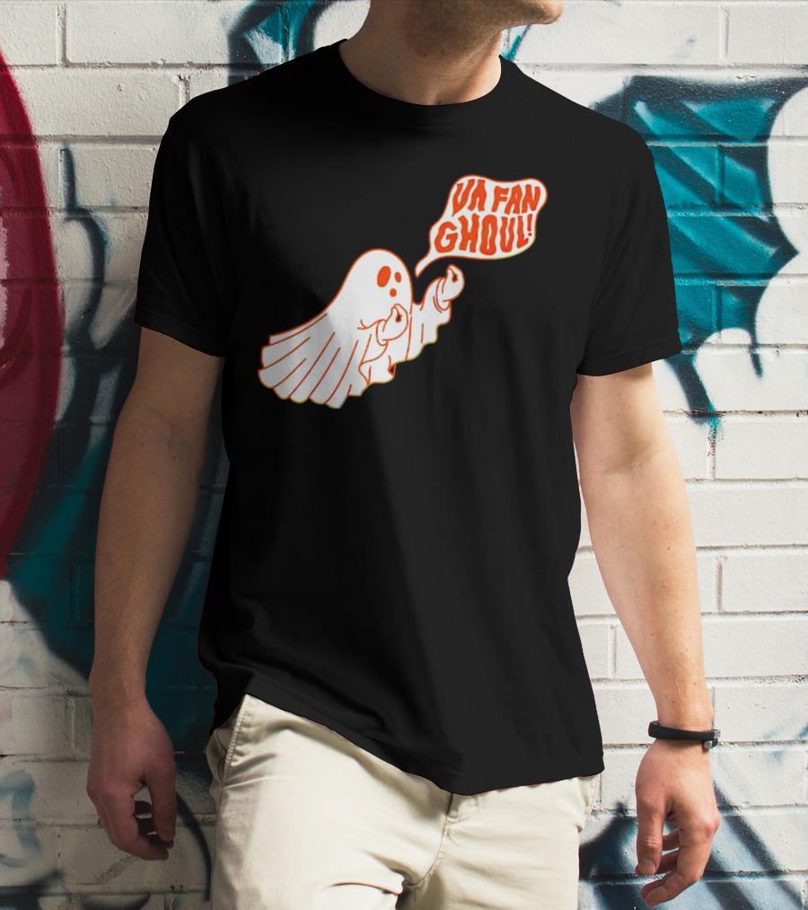 Va Fan Ghoul Halloween Ghost T-Shirt