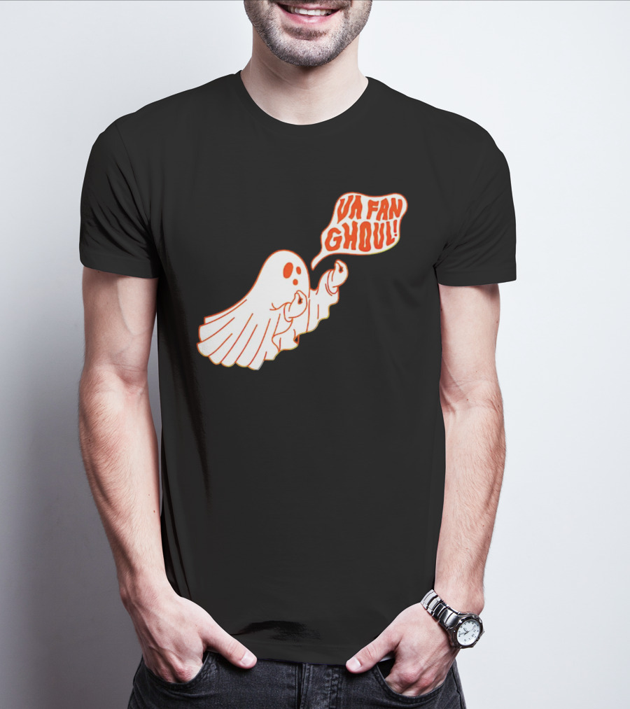 Va Fan Ghoul Halloween Ghost T-Shirt