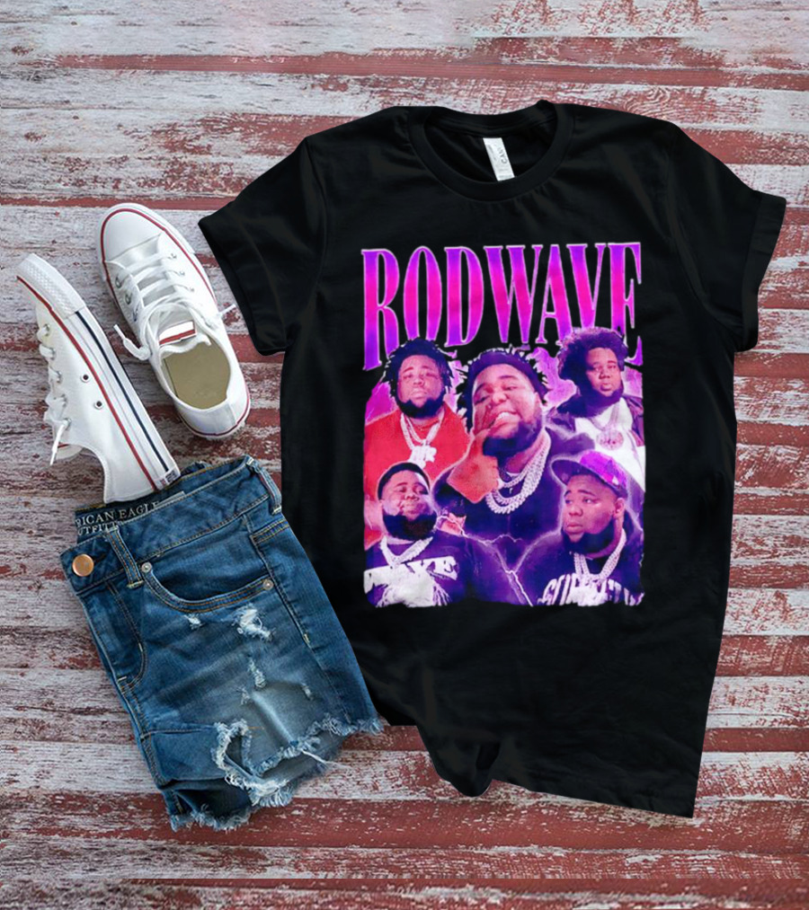 Rod Wave Beautiful Mind Vintage Collage T-Shirt