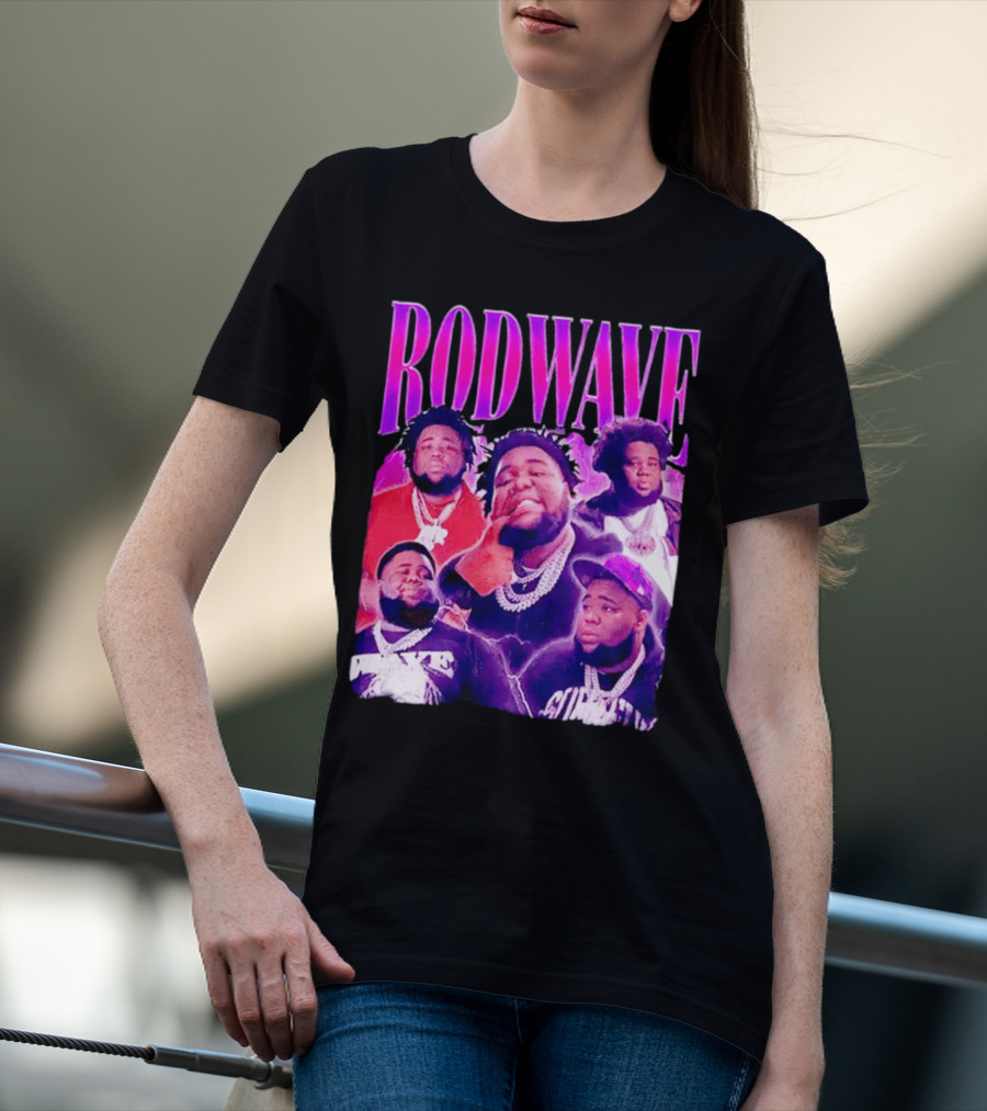 Rod Wave Beautiful Mind Vintage Collage T-Shirt