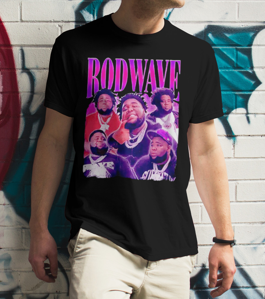 Rod Wave Beautiful Mind Vintage Collage T-Shirt