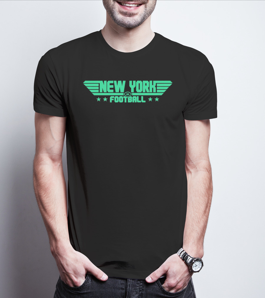 New York Football Top Gun Wings T-Shirt
