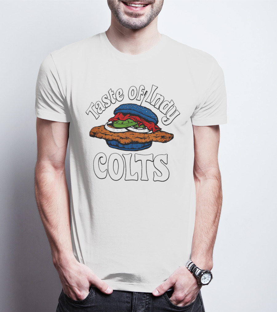 Taste Of Indy Colts Burger T-Shirt