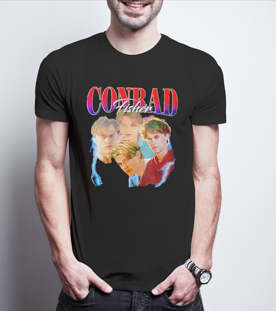 Conrad Fisher Vintage Lightning Portraits T-Shirt