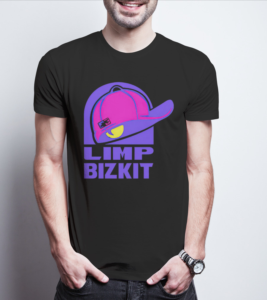 Limp Bizkit Taco Bell Logo Hat T-Shirt