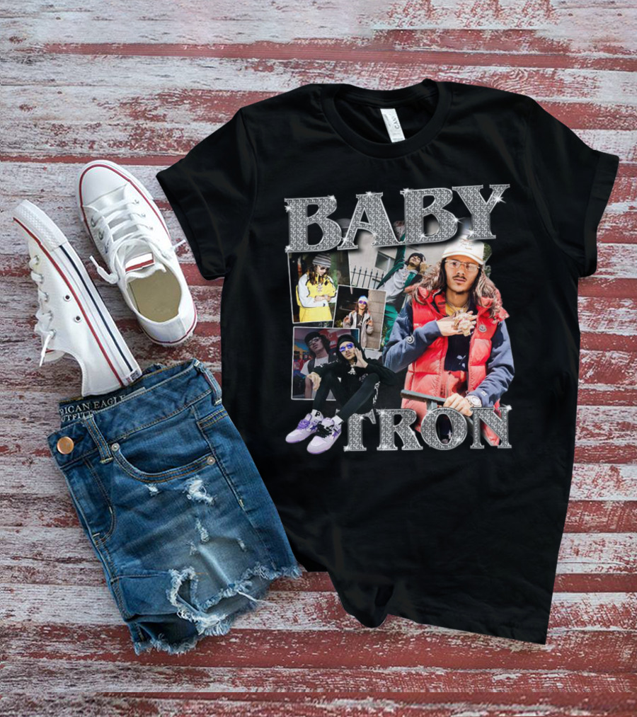 Babytron Hip Hop Style Collage Pullover Aesthetic T-Shirt