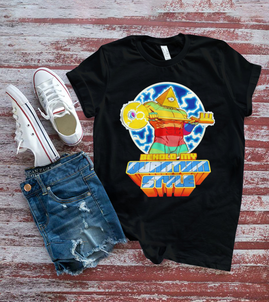 Behold My Key Master Quantum Style Pyramid Head With Cosmic Power T-Shirt