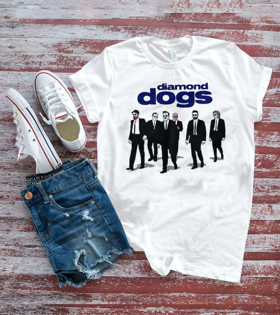 Ted Lasso Diamond Dogs Reservoir Dogs T-Shirt