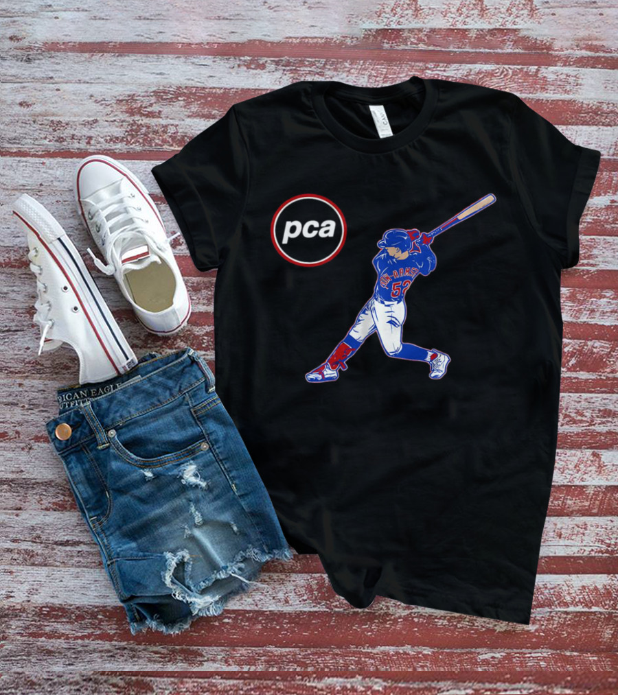 PCA Pete Crow-Armstrong Chicago Cubs Baseball Player T-Shirt